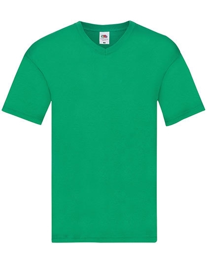 T-shirt męski z dekoltem v-neck marki Fruit of the loom