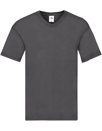 T-shirt męski z dekoltem v-neck marki Fruit of the loom