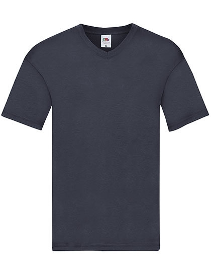 T-shirt męski z dekoltem v-neck marki Fruit of the loom