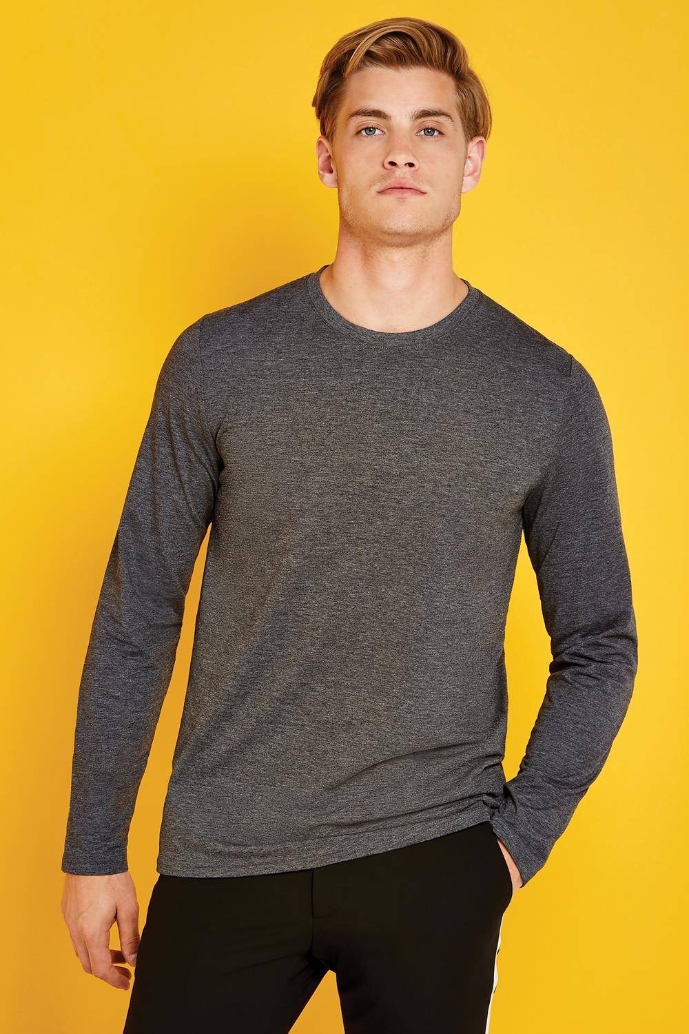 T-shirt męski z długimi rękawami marki Kustom Kit