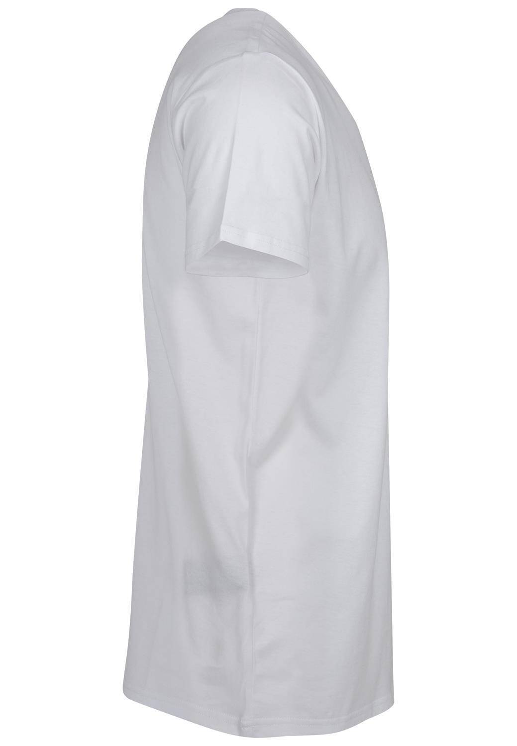 T-shirt męski z okrągłym dekoltem bez metki producenta