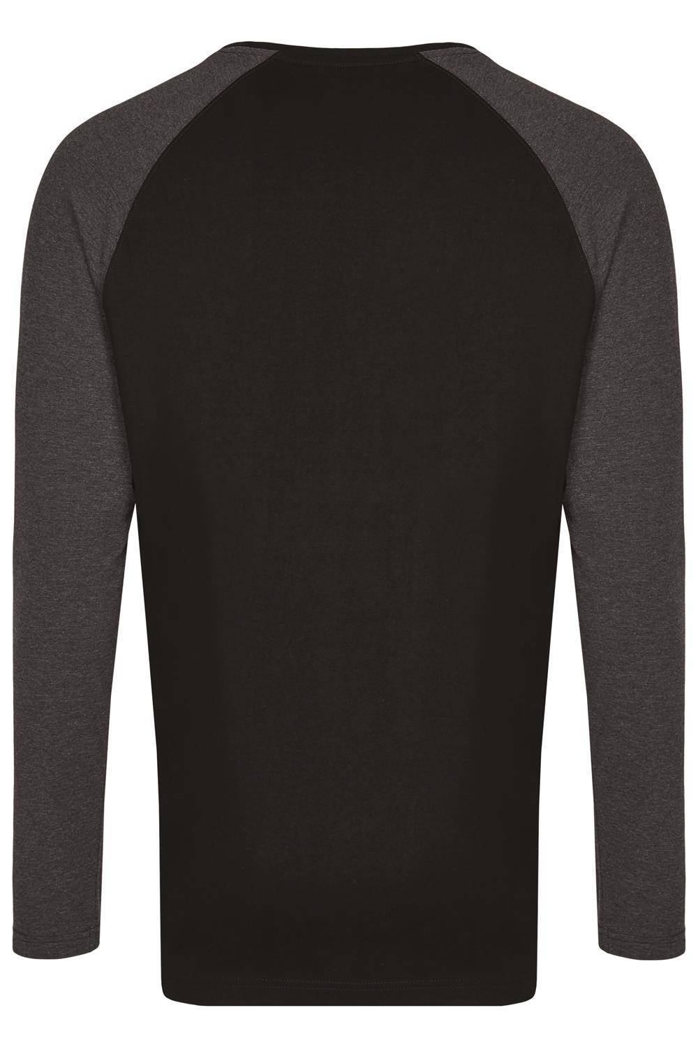 T-shirt Miners Mate z długimi kontrastowymi rękawami