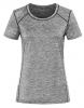 T-shirt sportowy damski Stedman z płaskimi kontrastowymi szwami