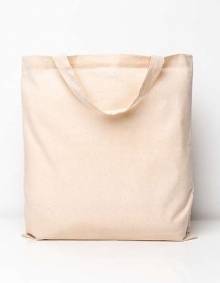 Torba bawełniana z krótkimi uchwytami model PREMIUM