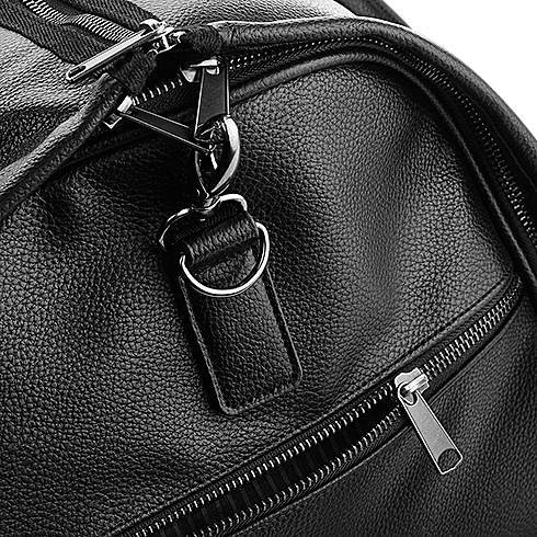 Torba na garnitur z praktycznymi kieszeniami z imitowanej skóry