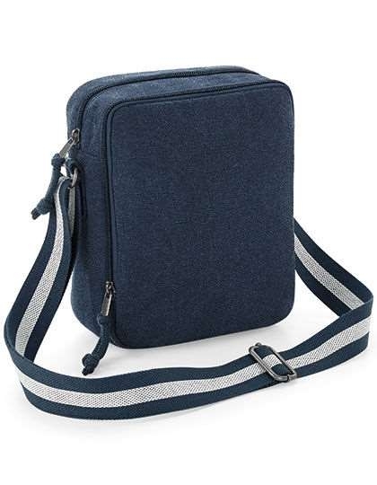 Torba na ramię z dwukolorowym pasem