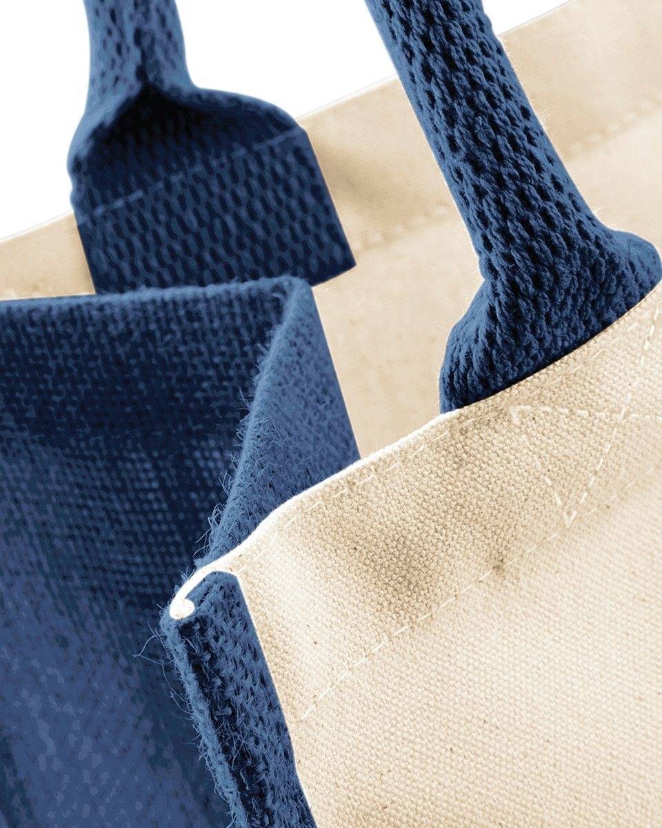 Torba na zakupy z juty Midi