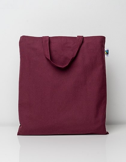 Torba na zakupy z krótkimi wytrzymałymi uchwytami