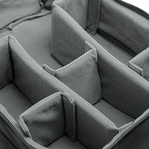 Torba ochronna na aparaty i obiektywy z wyściełanymi przegrodami