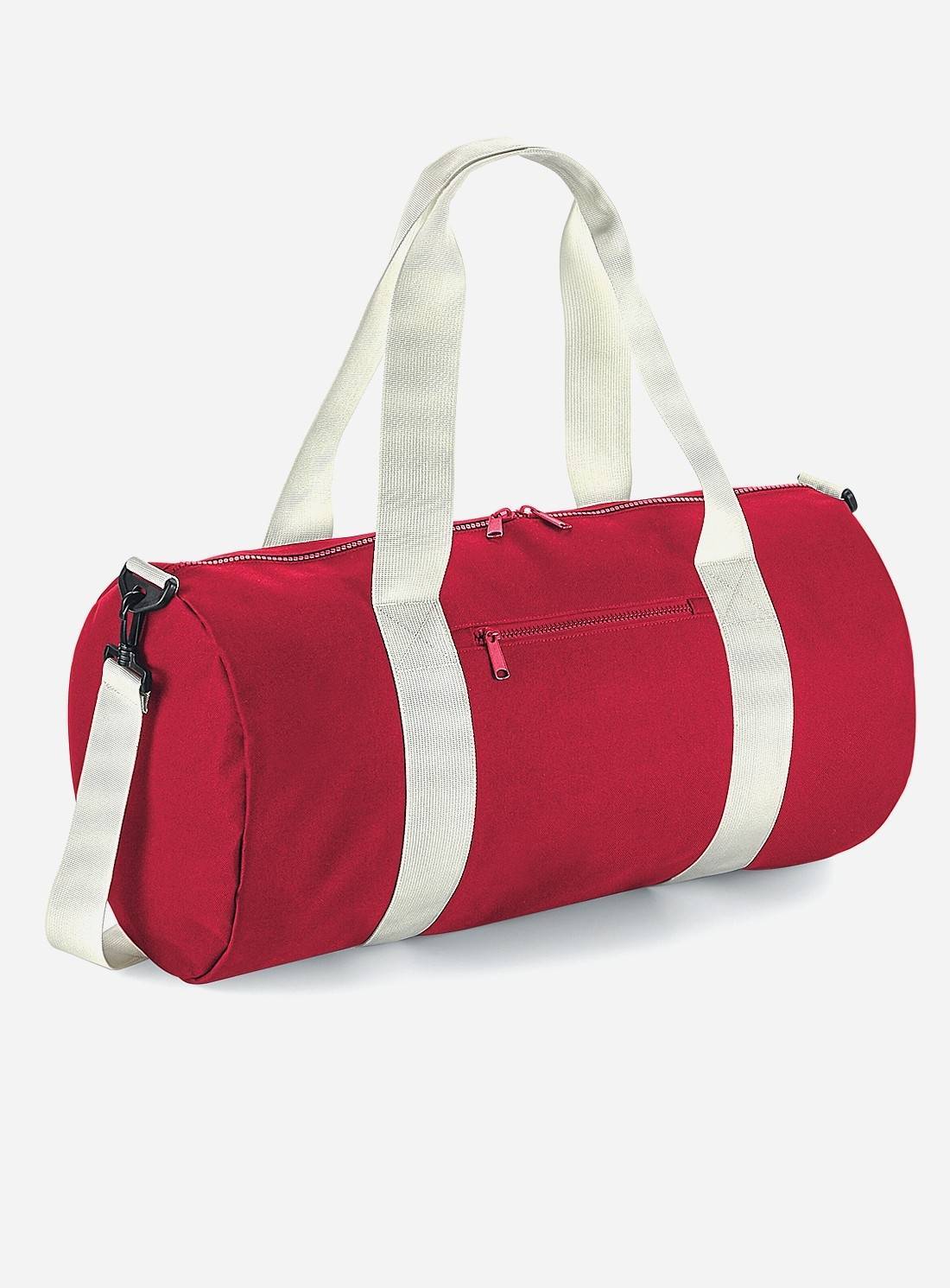 Torba sportowa w kształcie tuby o dużej pojemności