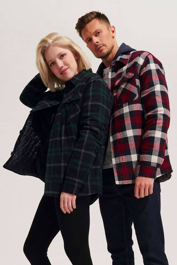 Unisex Checkered Overshirt Noah