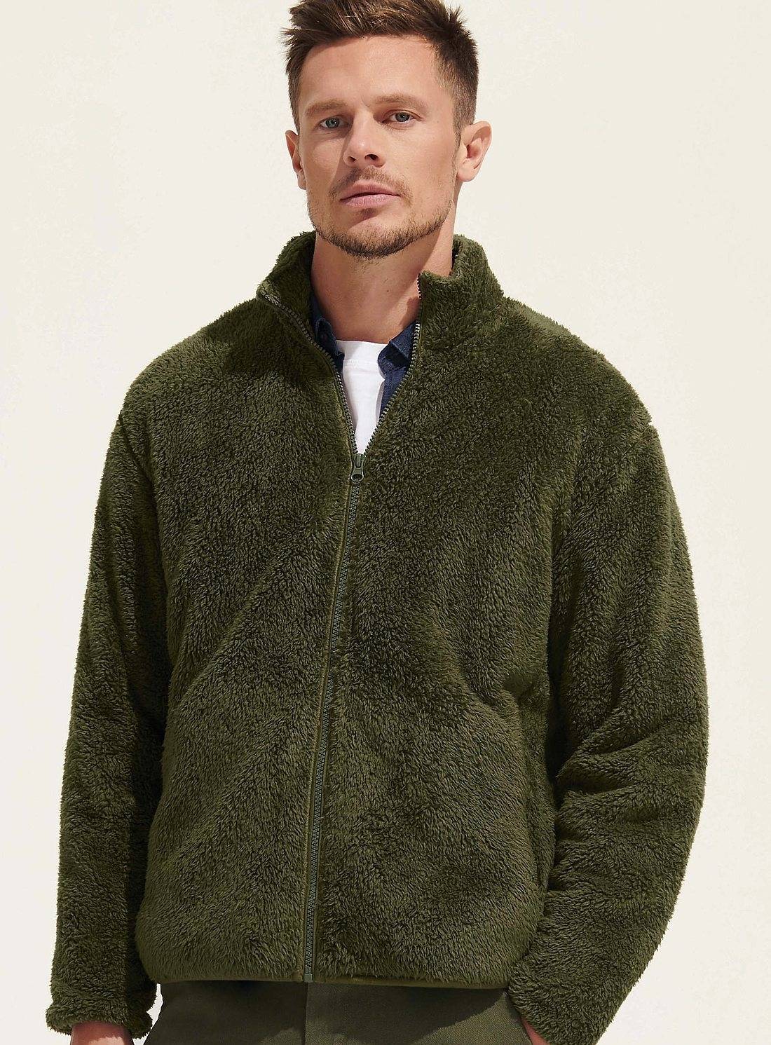 Unisex Fleece Zip Jacket Finch