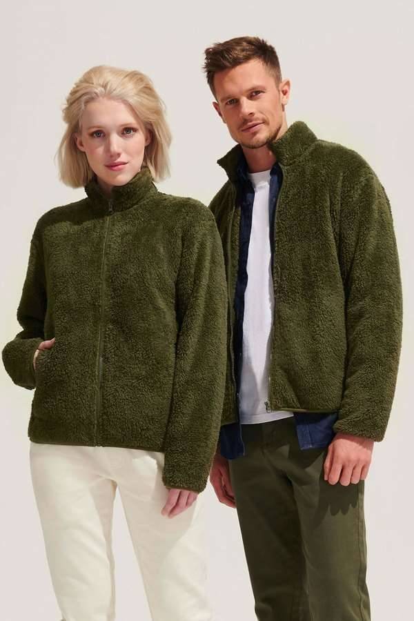 Unisex Fleece Zip Jacket Finch