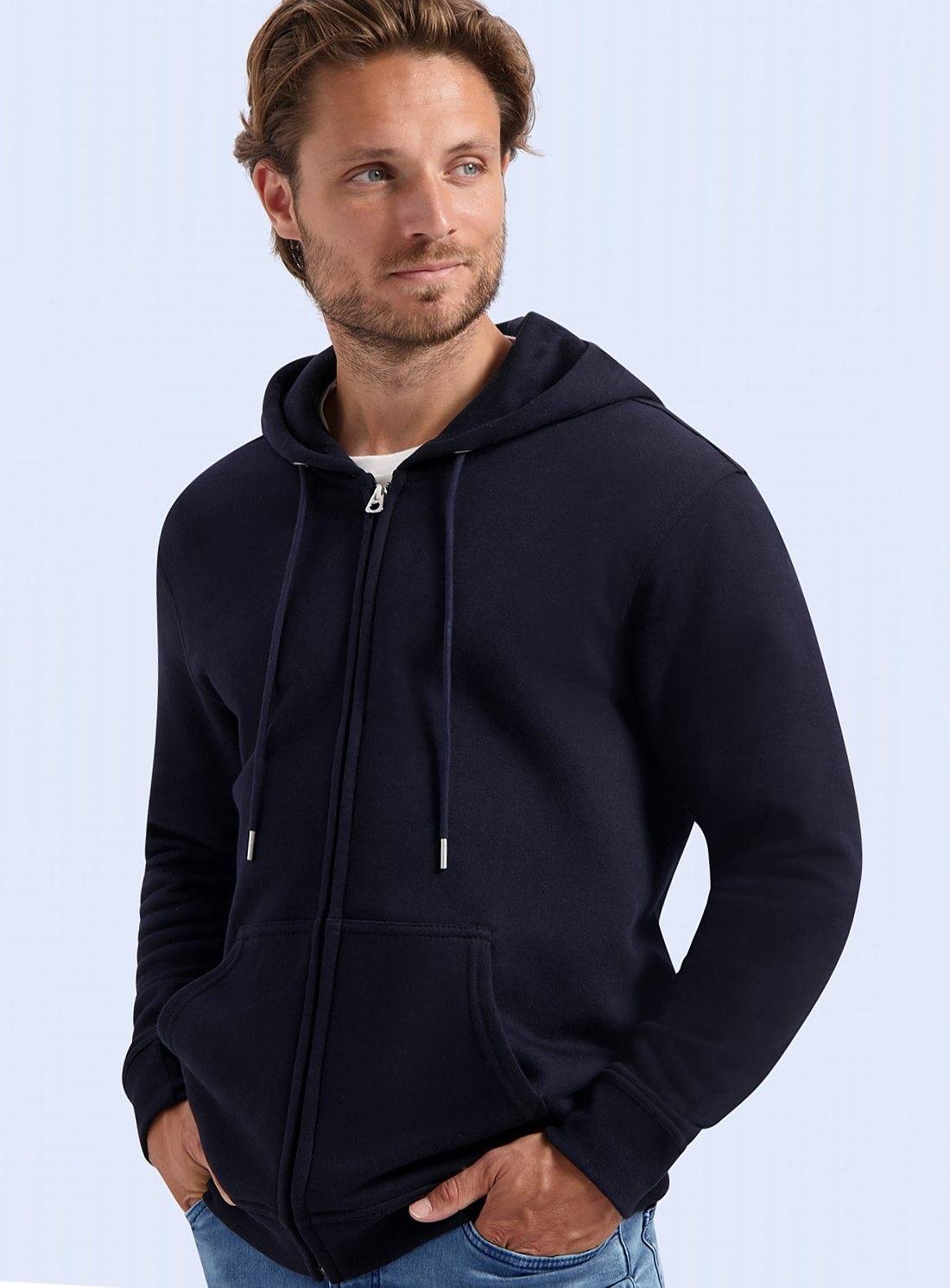 Unisex Full Zip Hooded Jacket