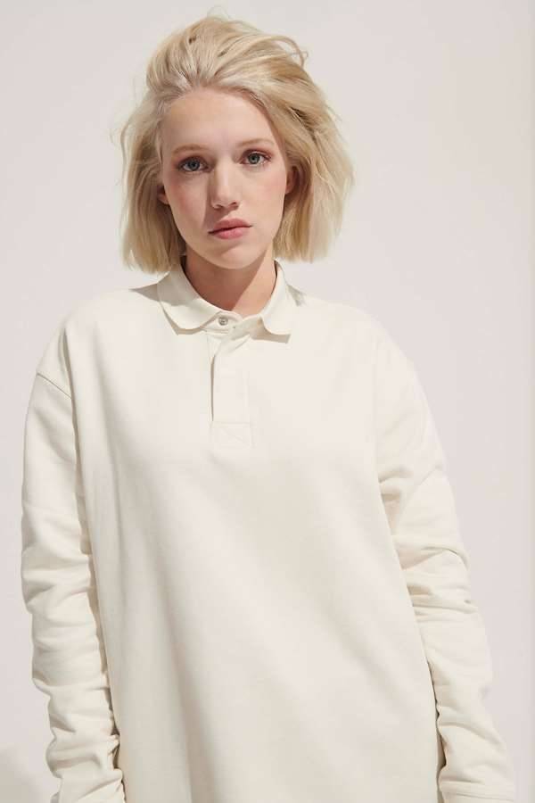 Unisex Polo Collar Sweatshirt Heritage
