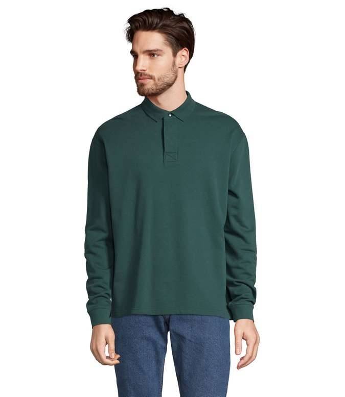 Unisex Polo Collar Sweatshirt Heritage