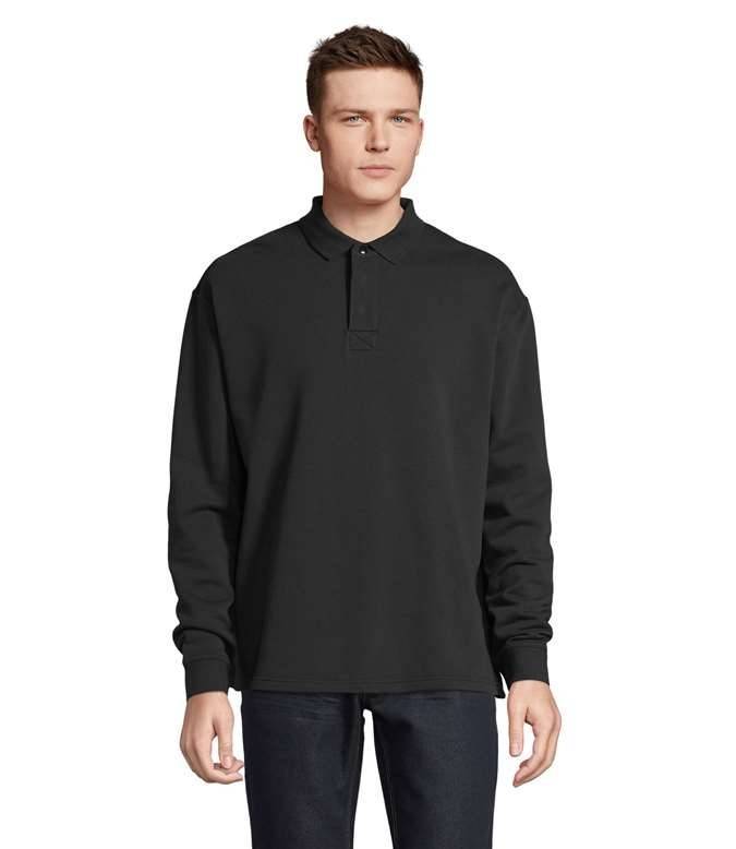 Unisex Polo Collar Sweatshirt Heritage