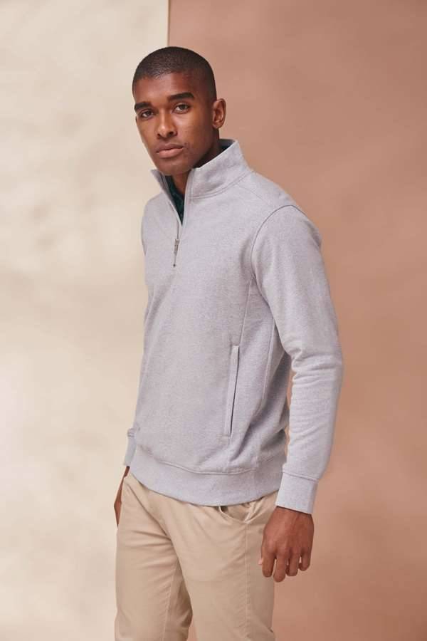 Unisex Sustainable 1/4 Zip Sweatshirt