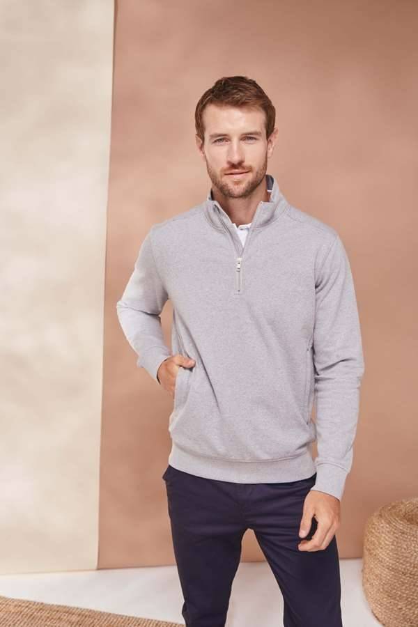 Unisex Sustainable 1/4 Zip Sweatshirt