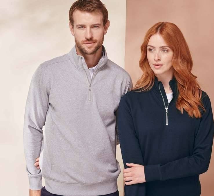 Unisex Sustainable 1/4 Zip Sweatshirt
