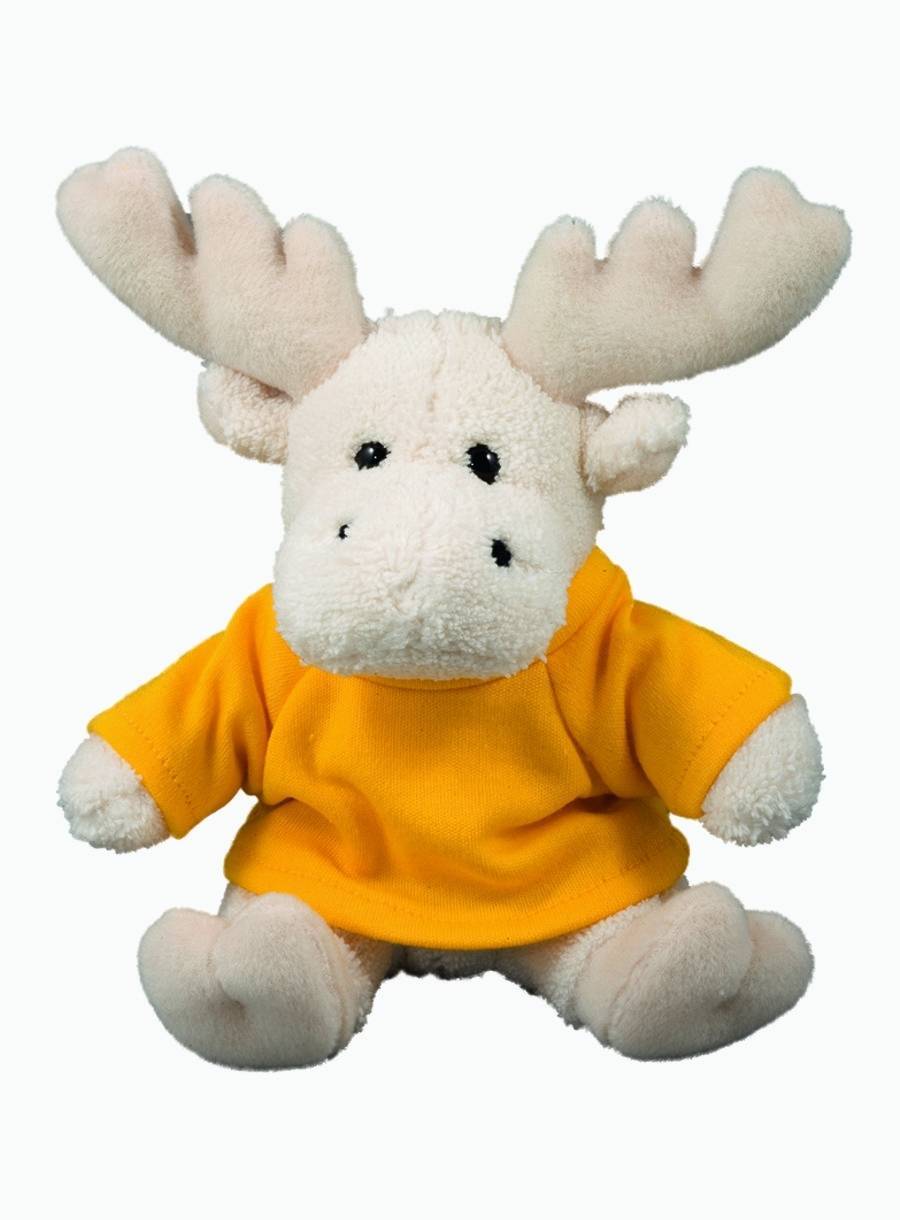 Urocza maskotka Biały Łoś z miękkiego pluszu