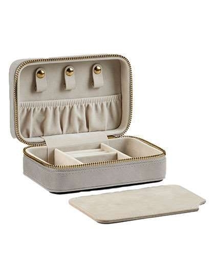 Velvet Travel Jewellery Box