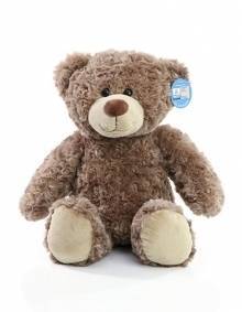 Włochaty misio przytulanka