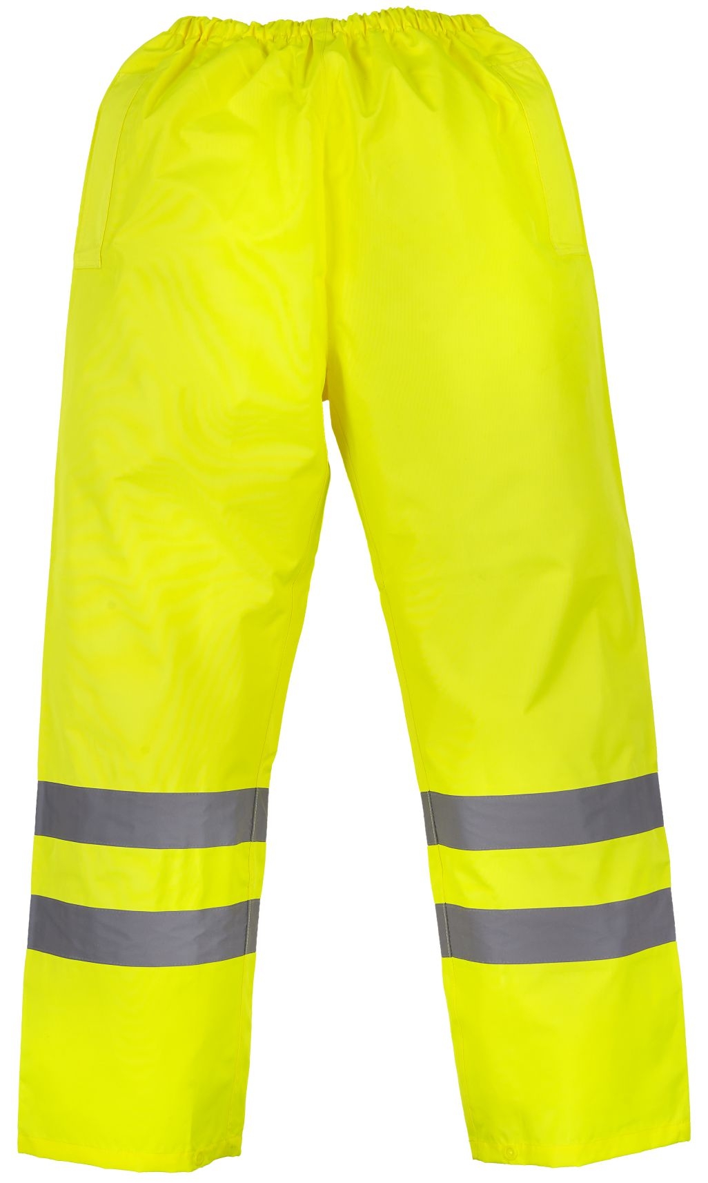 Wodoodporne spodnie robocze z odblaskowymi pasami