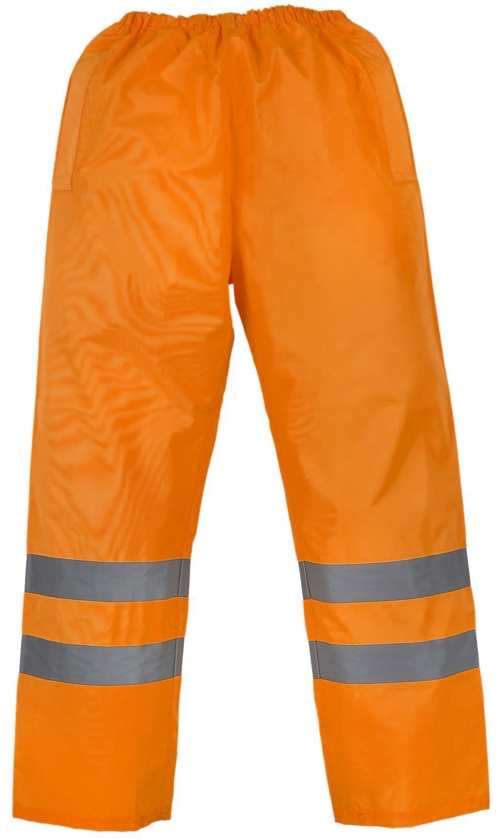 Wodoodporne spodnie robocze z odblaskowymi pasami