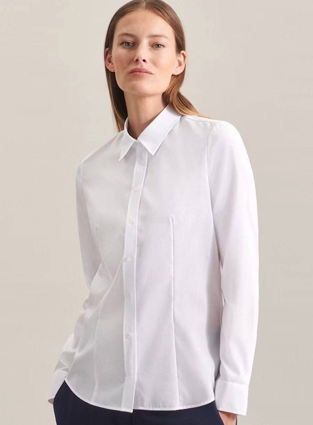 Women´s Blouse Regular Fit Oxford Longsleeve