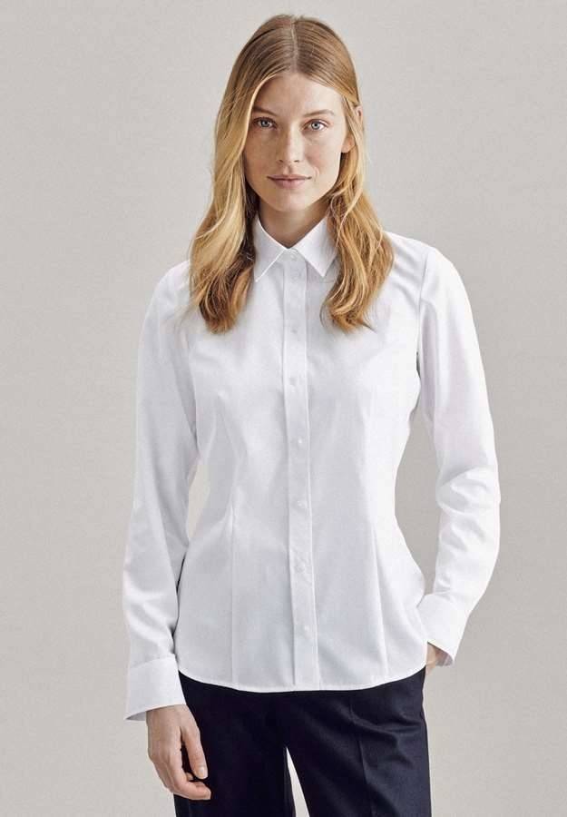 Women´s Blouse Regular Fit Oxford Longsleeve