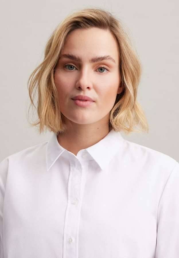 Women´s Blouse Regular Fit Oxford Longsleeve