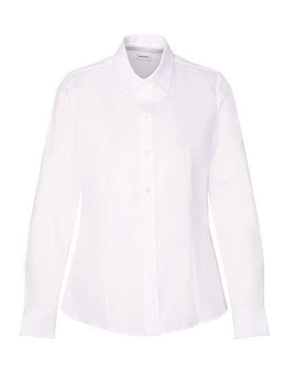 Women´s Blouse Slim Fit Fine Twill Longsleeve