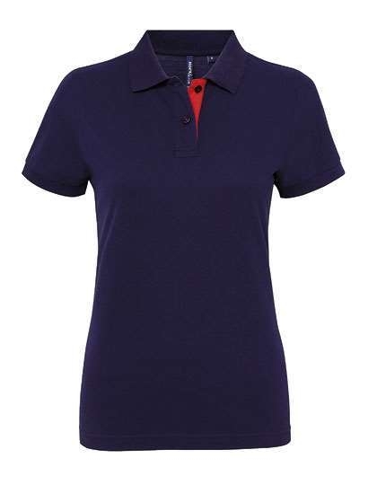 Women´s Classic Fit Contrast Polo