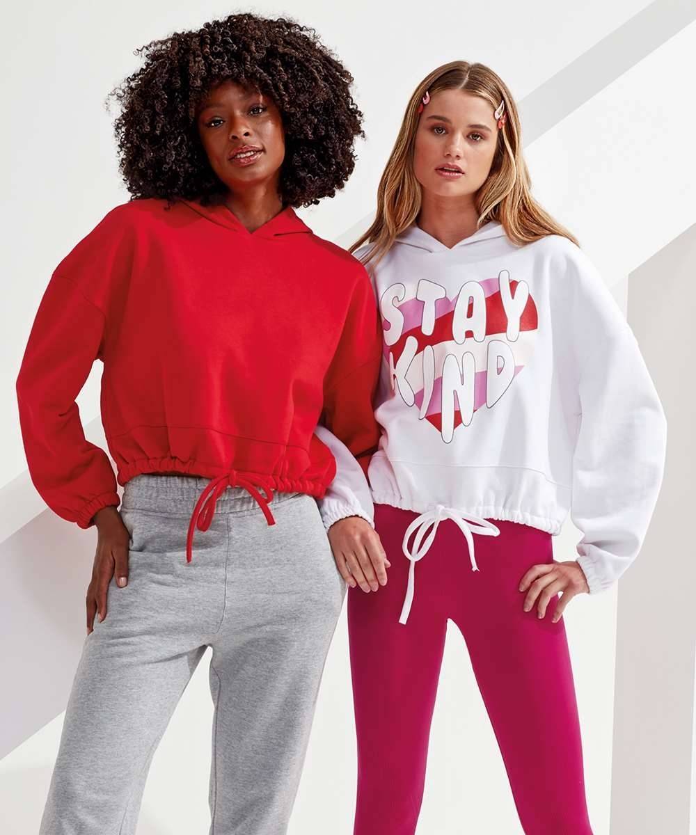 Women´s Cropped Oversize Hoodie