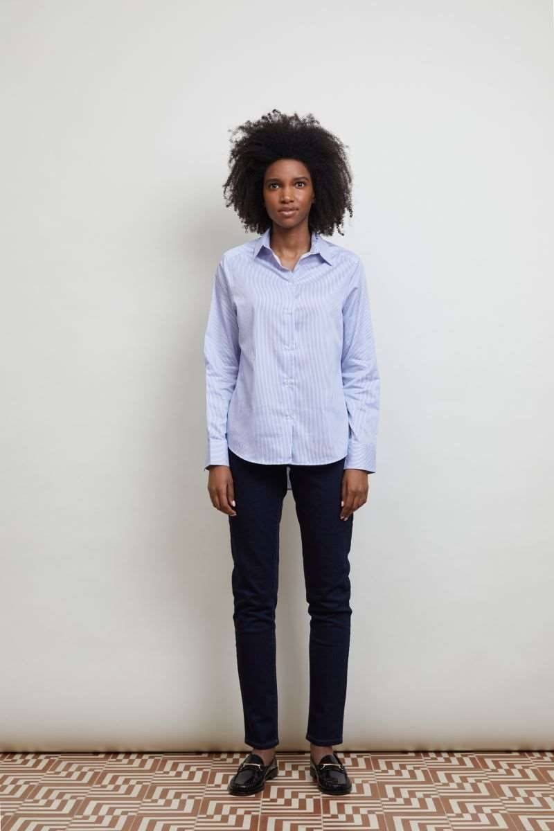 Women´s Easy Care Striped Shirt Baptiste