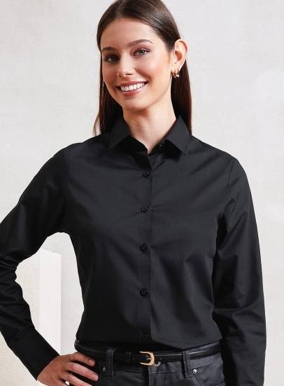 Women’s Long Sleeve ‘Recyclight’ Poplin Shirt