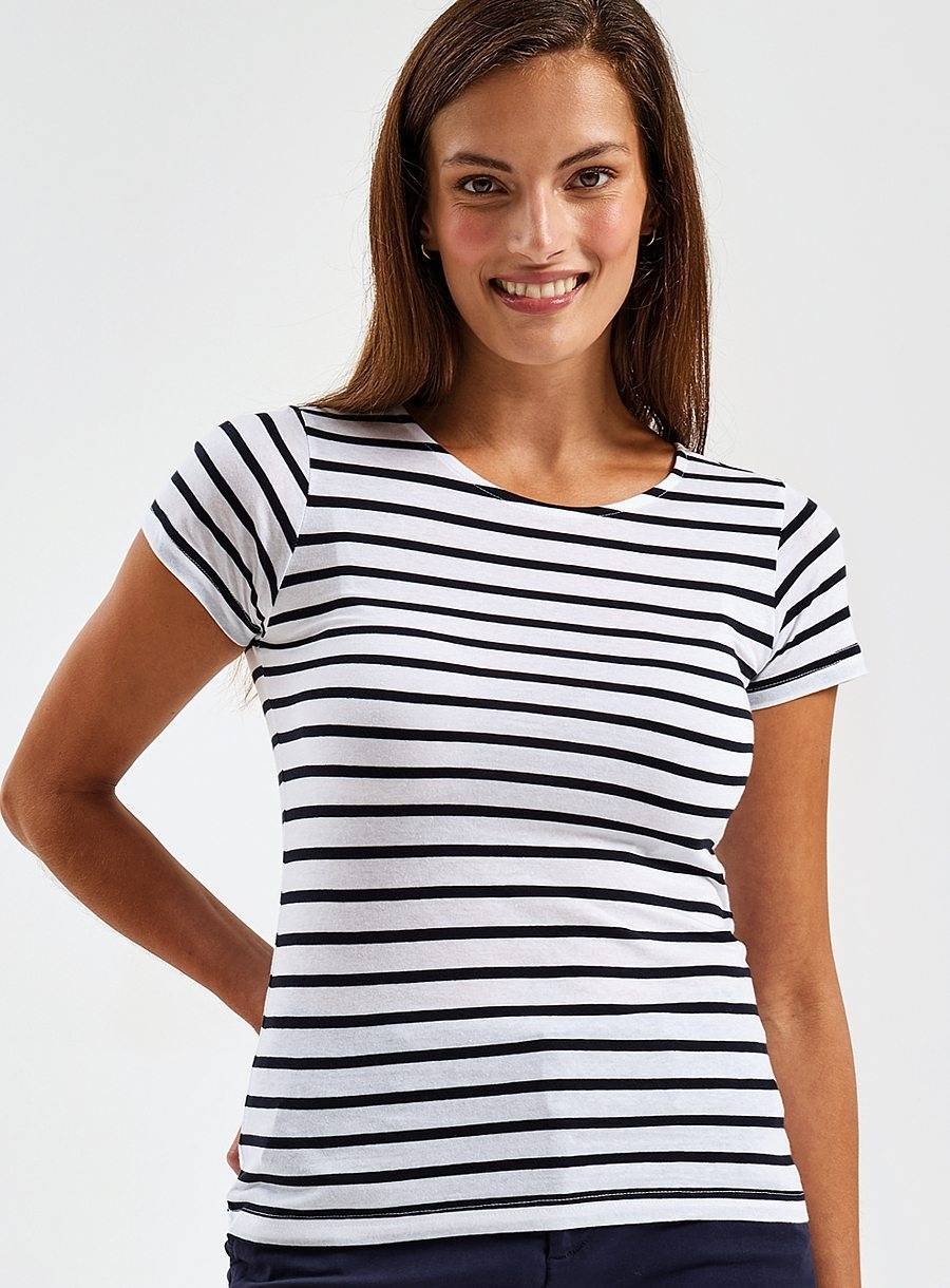 Women´s Marinière Coastal Short Sleeve Tee