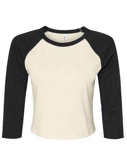 Women´s Micro Rib 3/4 Raglan Baby Tee