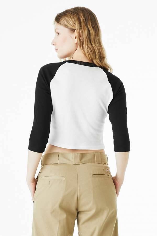 Women´s Micro Rib 3/4 Raglan Baby Tee