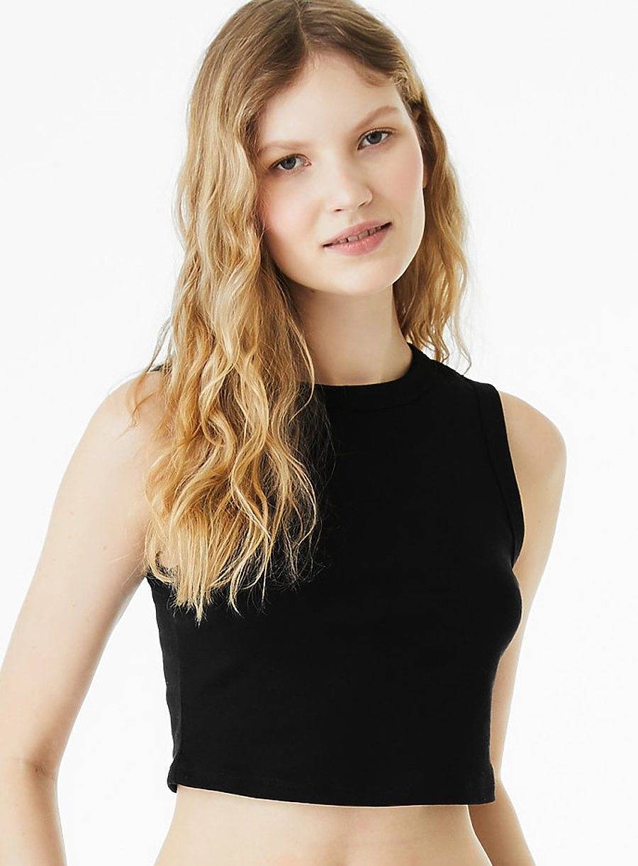 Women´s Micro Rib Muscle Crop Tank