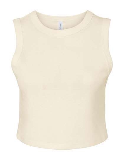 Women´s Micro Rib Muscle Crop Tank
