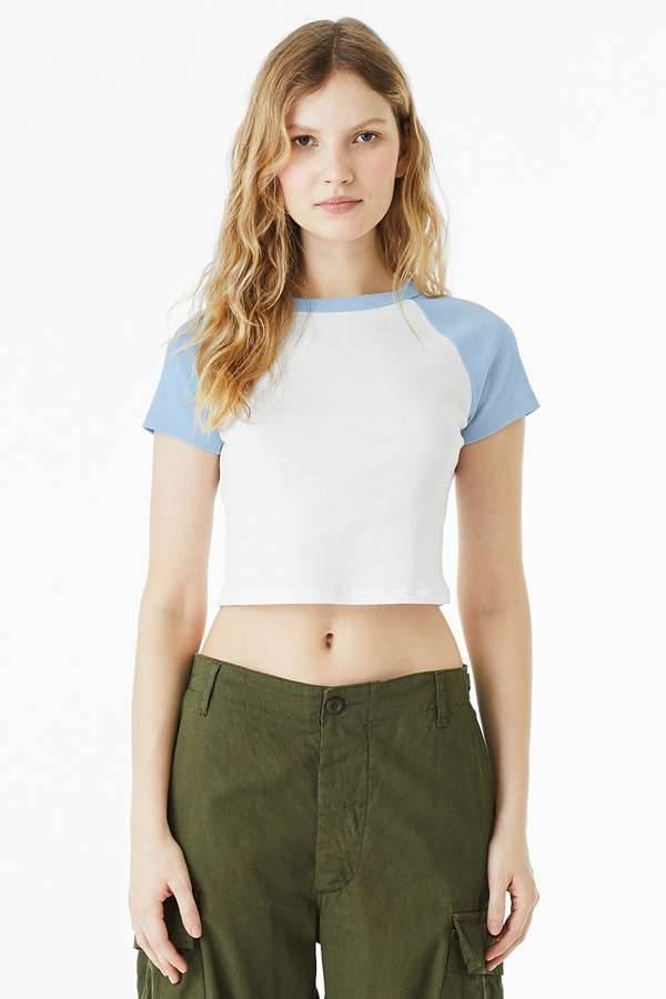 Women´s Micro Rib Raglan Baby Tee