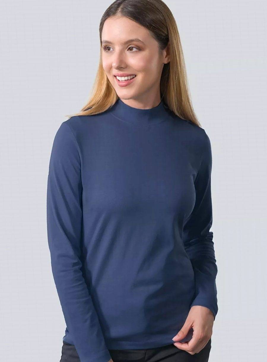 Women´s Premium Highneck Longsleeve Tees