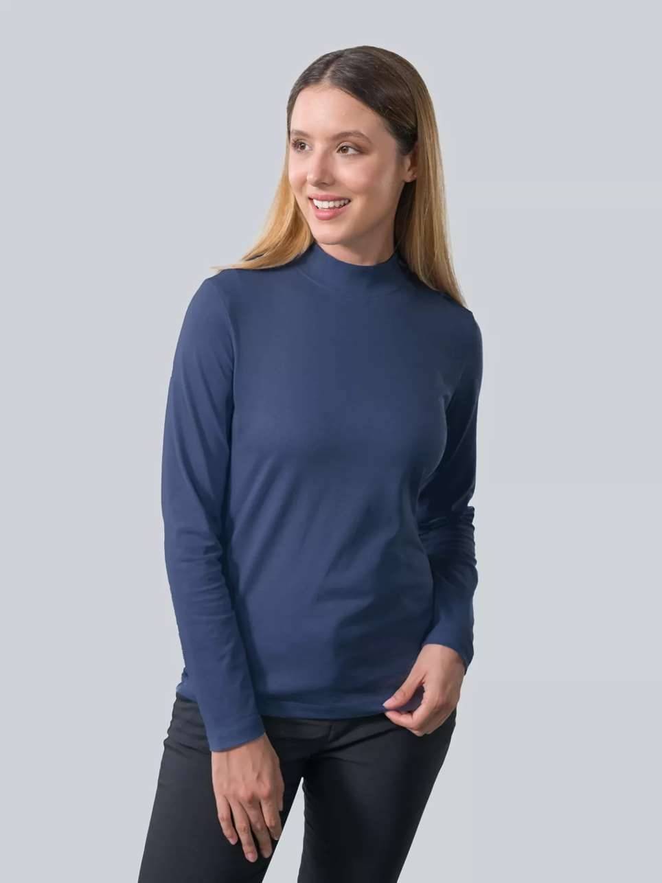 Women´s Premium Highneck Longsleeve Tees
