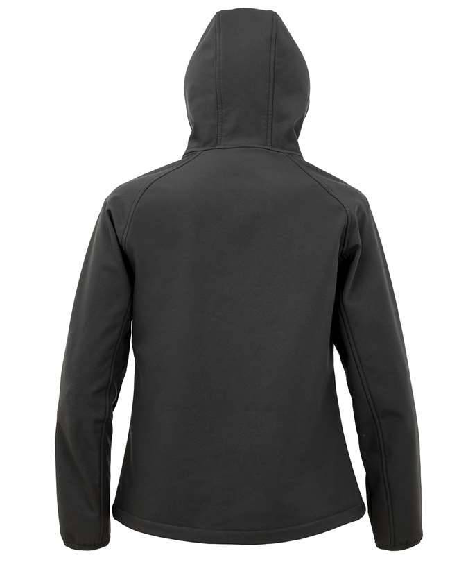 Women´s Recycled 3-Layer Printable Hooded Softshell Jacket