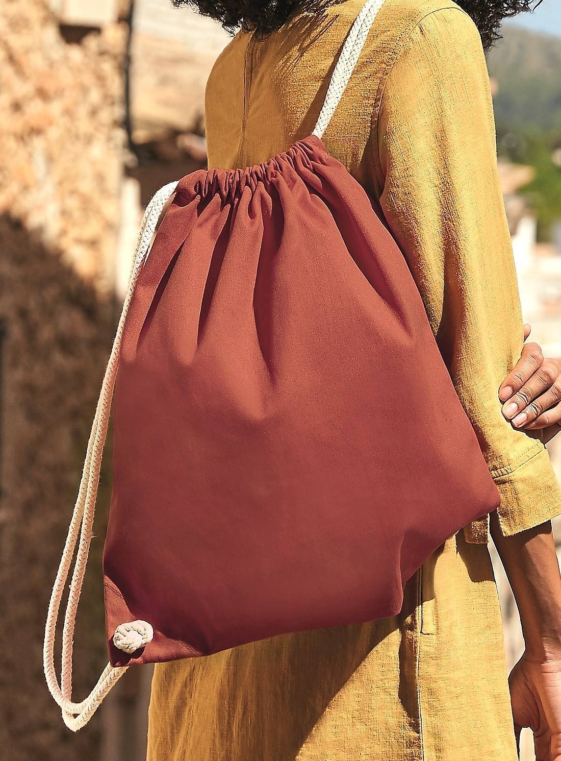 Worek sportowy w formie plecaka Organic Gymsac