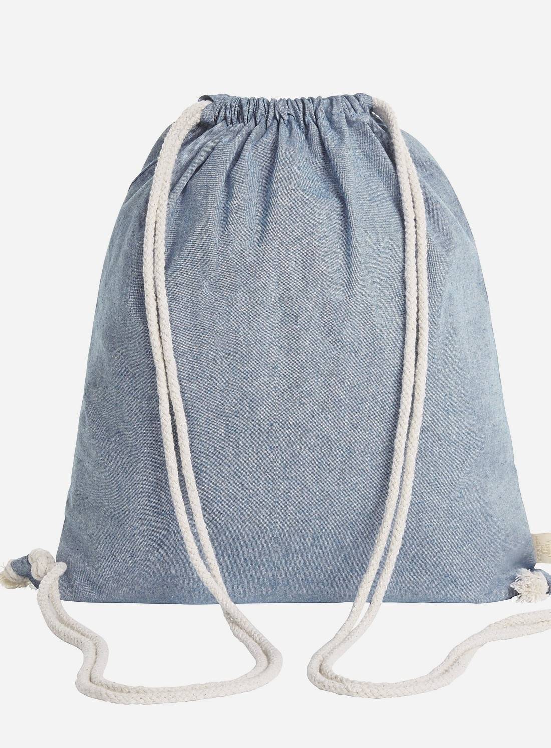 Worek sportowy z ekologicznym wykorzystaniem materiału