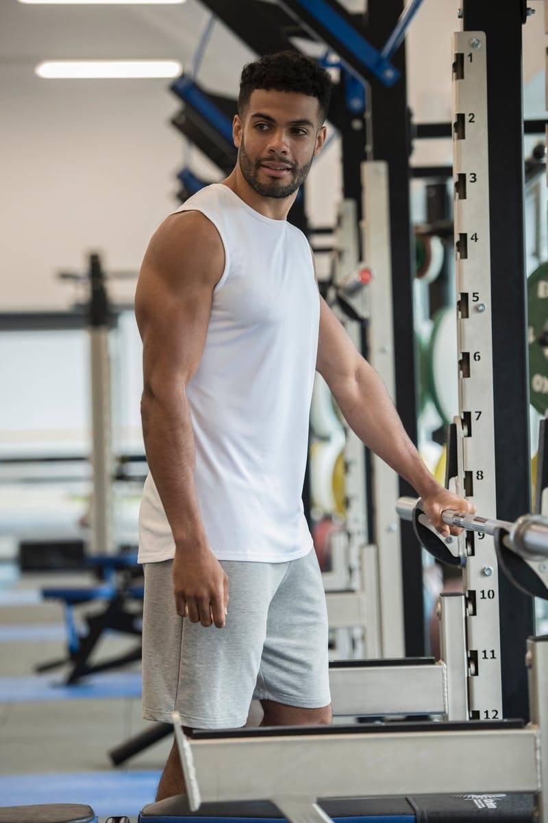 Wygodne męskie krótki spodenki odprowadzające wilgoć