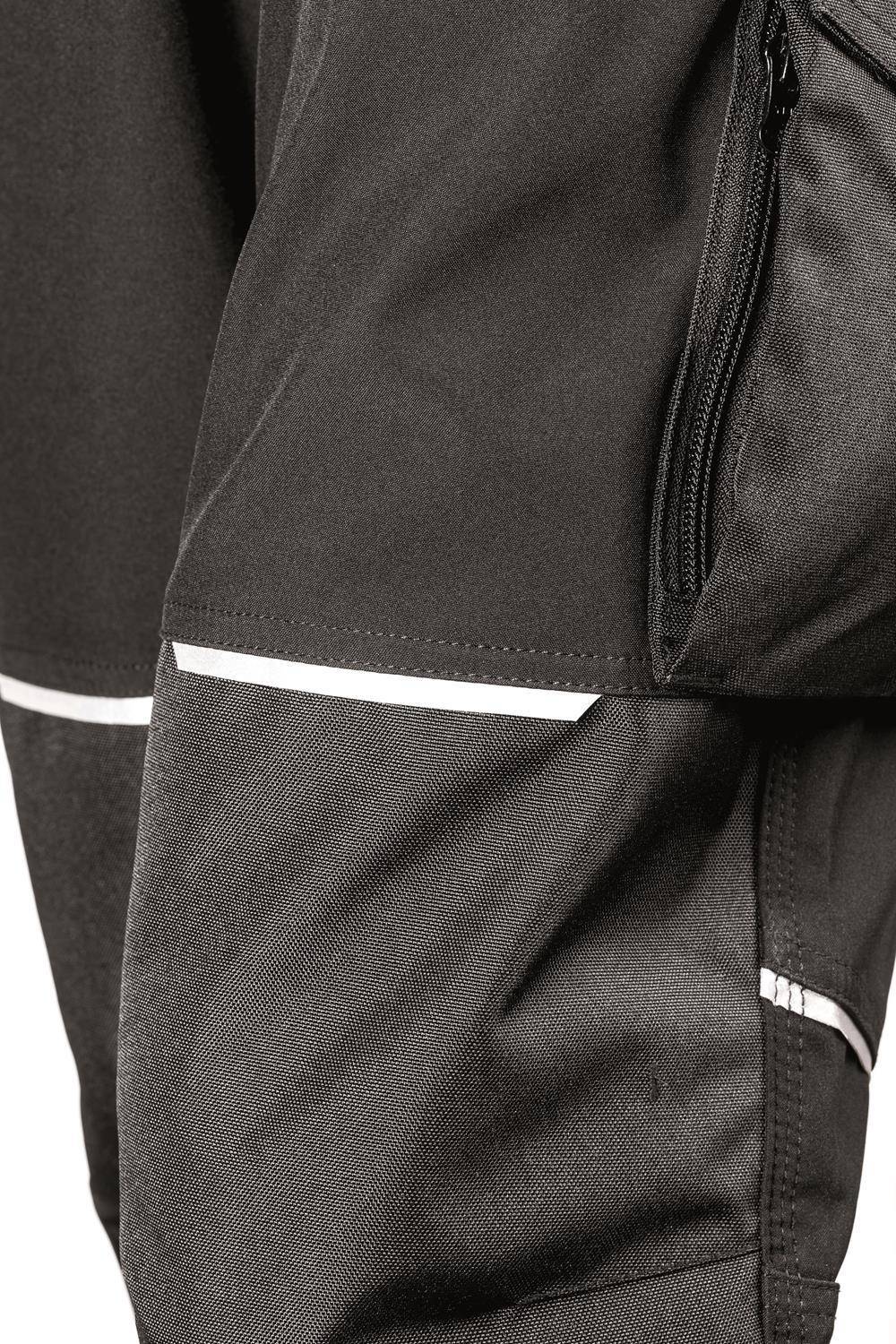 Wytrzymałe spodnie robocze ze wzmacnianymi kolanami